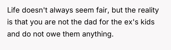 Life doesn't always seem fair, but the reality is that...