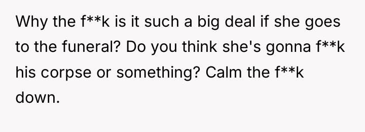 Why the f**k is it such a big deal if...