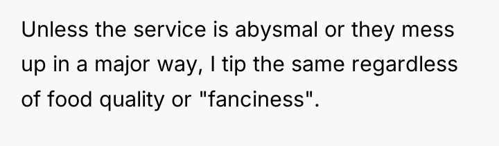 Unless the service is abysmal or they mess up in...