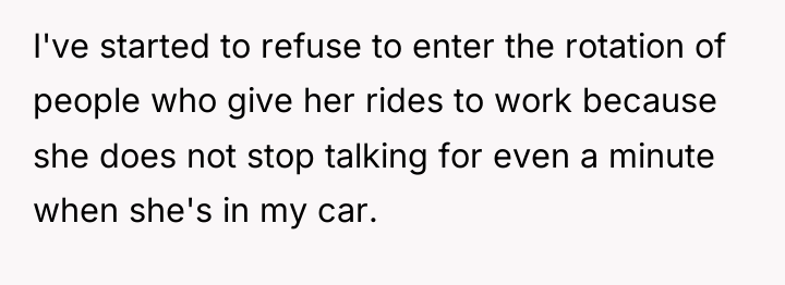 I've started to refuse to enter the rotation of people...