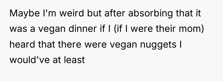 Maybe I'm weird but after absorbing that it was a...
