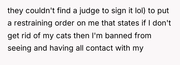 they couldn't find a judge to sign it lol) to...