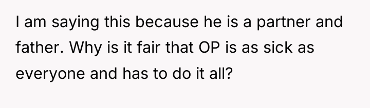 I am saying this because he is a partner and...
