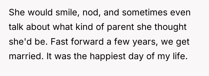She would smile, nod, and sometimes even talk about what...