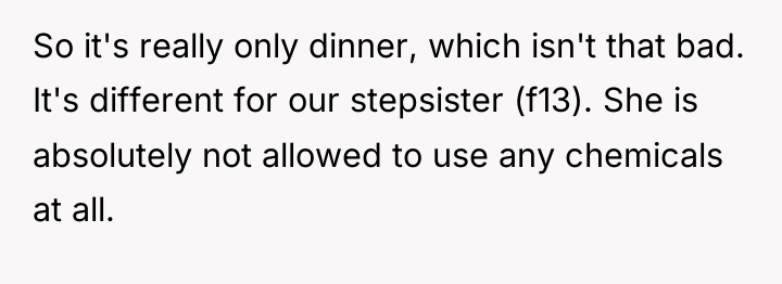 So it's really only dinner, which isn't that bad. It's...