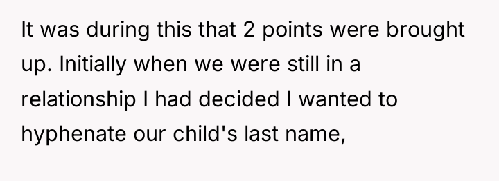 It was during this that 2 points were brought up....