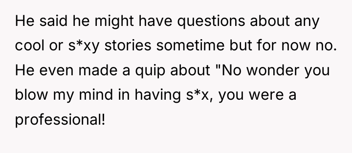 He said he might have questions about any cool or...