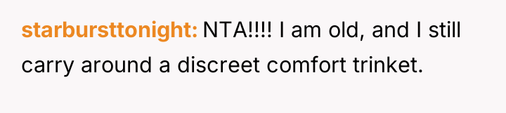 starbursttonight NTA!!!! I am old, and I still carry around...