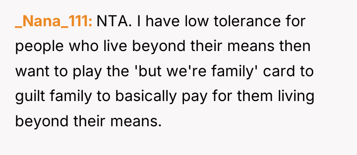 _Nana_111 NTA. I have low tolerance for people who live...