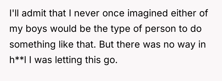 I'll admit that I never once imagined either of my...