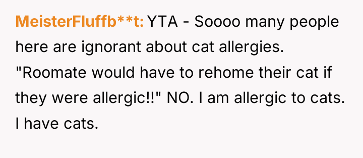 MeisterFluffb**t YTA - Soooo many people here are ignorant about...