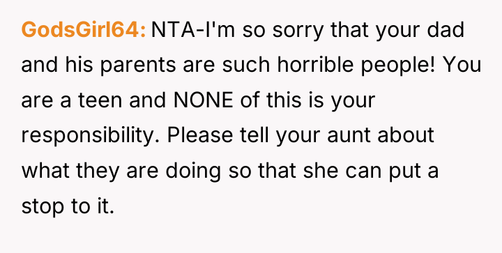 GodsGirl64 NTA-I'm so sorry that your dad and his parents...