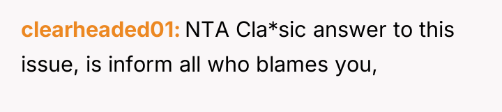 clearheaded01 NTA Cla*sic answer to this issue, is inform all...