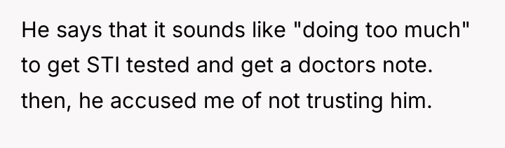 He says that it sounds like "doing too much" to...