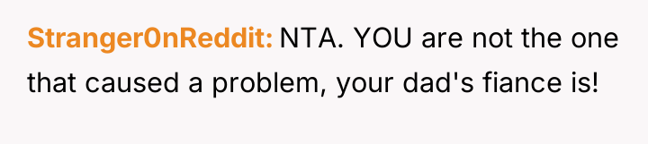 Stranger0nReddit NTA. YOU are not the one that caused a...