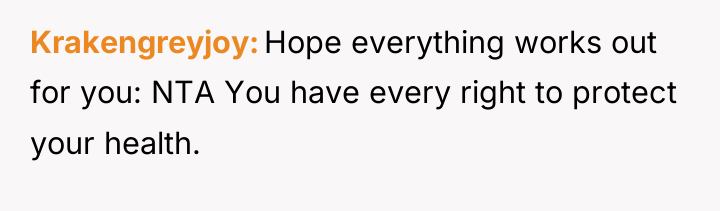 Krakengreyjoy Hope everything works out for you: NTA You have...