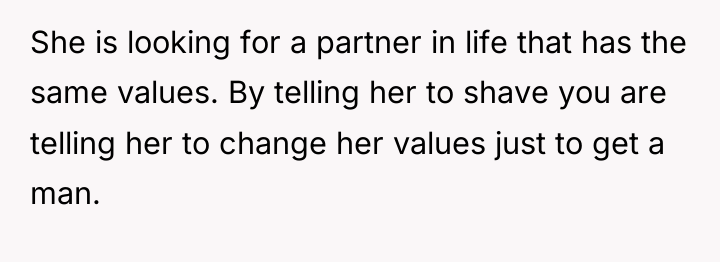 She is looking for a partner in life that has...