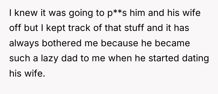 I knew it was going to p**s him and his...