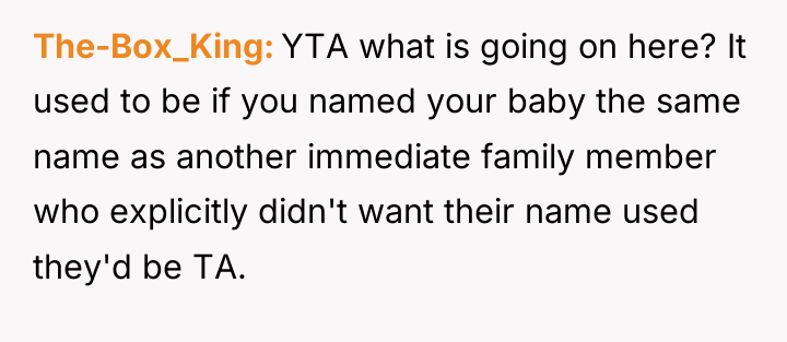 The-Box_King YTA what is going on here? It used to...