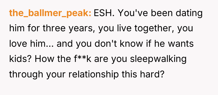 the_ballmer_peak ESH. You've been dating him for three years, you...