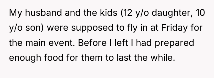 My husband and the kids (12 y/o daughter, 10 y/o...