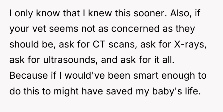 I only know that I knew this sooner. Also, if...