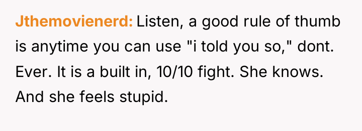 Jthemovienerd Listen, a good rule of thumb is anytime you...
