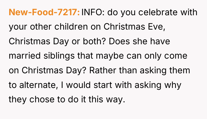 New-Food-7217 INFO: do you celebrate with your other children on...