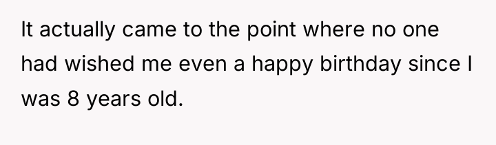 It actually came to the point where no one had...
