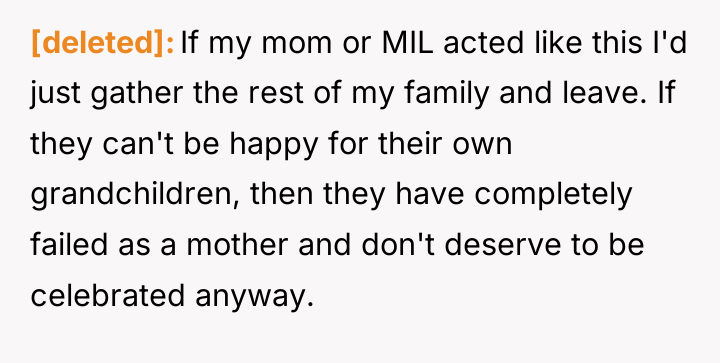 [deleted] If my mom or MIL acted like this I'd...