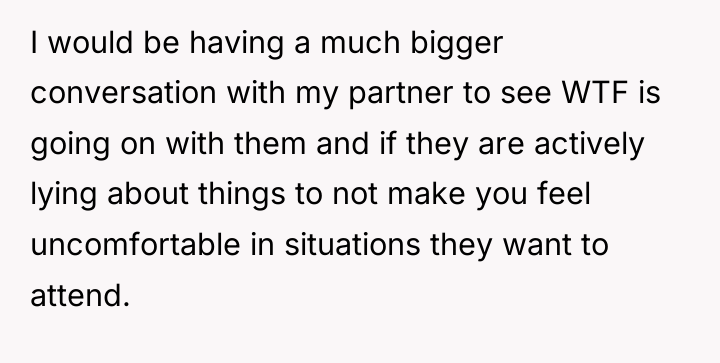 I would be having a much bigger conversation with my...