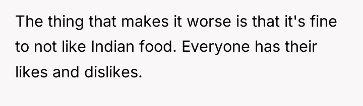 The thing that makes it worse is that it's fine...