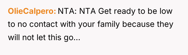 OlieCalpero NTA: NTA Get ready to be low to no...