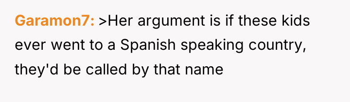 Garamon7 >Her argument is if these kids ever went to...