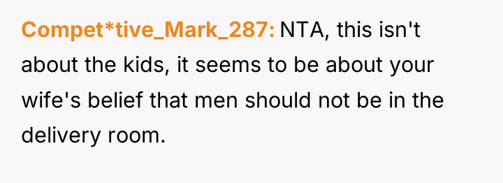 Compet*tive_Mark_287 NTA, this isn't about the kids, it seems to...