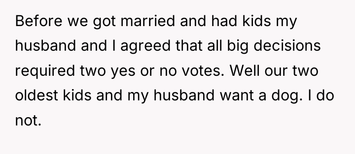 Before we got married and had kids my husband and...