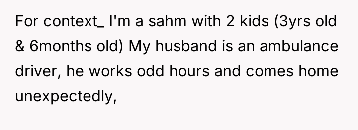 For context_ I'm a sahm with 2 kids (3yrs old...