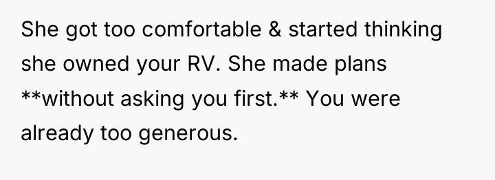 She got too comfortable & started thinking she owned your...