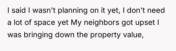 I said I wasn't planning on it yet, I don't...