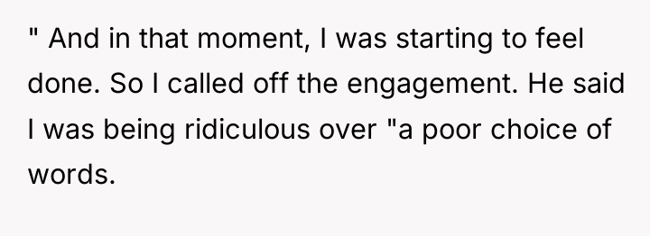 " And in that moment, I was starting to feel...