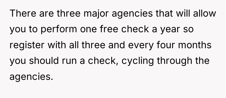 There are three major agencies that will allow you to...