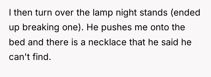 I then turn over the lamp night stands (ended up...