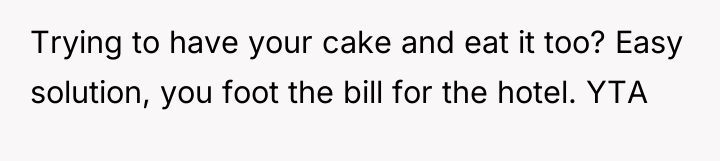 Trying to have your cake and eat it too? Easy...