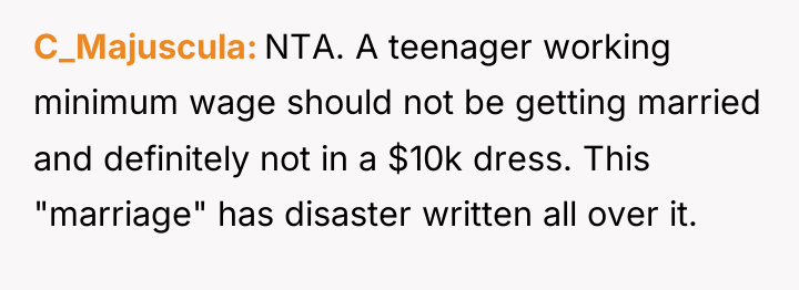 C_Majuscula NTA. A teenager working minimum wage should not be...