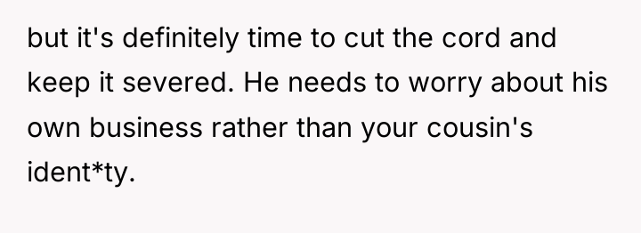 but it's definitely time to cut the cord and keep...