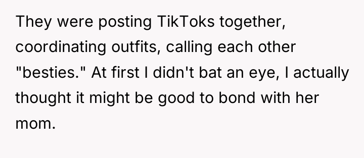 They were posting TikToks together, coordinating outfits, calling each other...