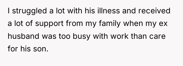 I struggled a lot with his illness and received a...