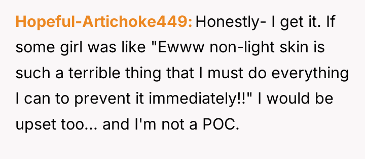 Hopeful-Artichoke449 Honestly- I get it. If some girl was like...