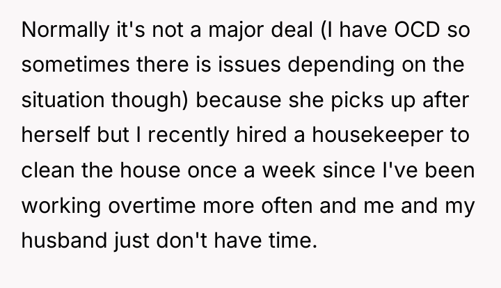 Normally it's not a major deal (I have OCD so...