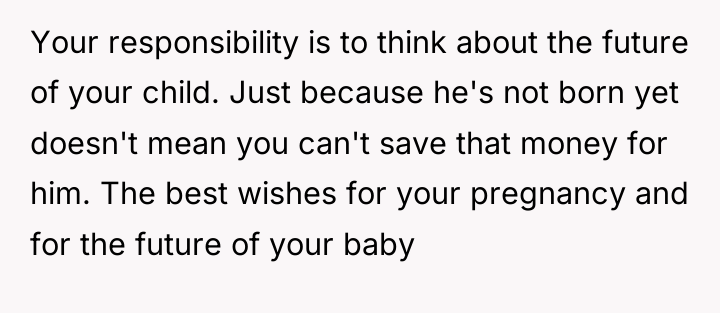Your responsibility is to think about the future of your...
